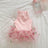 Pink cherry print puffy tutu skirt for small dogs, view 6
