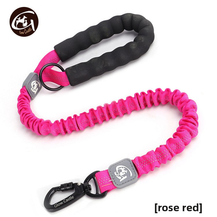 Elastic bungee dog lead with zinc alloy hook, product image 26