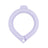 Cooling collar for dogs and cats in Teal, front view
