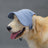 Dog baseball cap with ear openings in Corduroy Pink, close-up detail