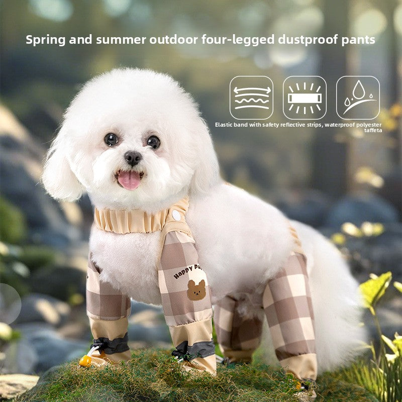Four leg dust proof dog suit, available in 18 styles, image 1