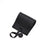 Round faux leather poo bag dispenser with clip, product image 6