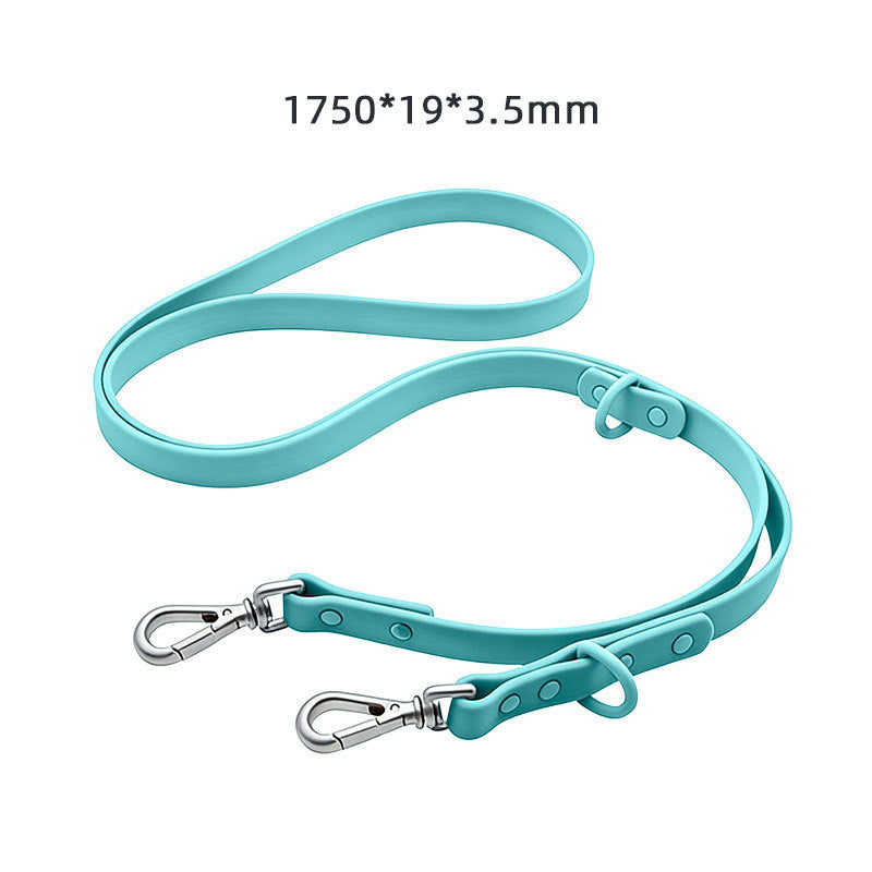 Personalised silicone pet collar with letters, ideal for everyday use