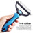 Dematting Comb for Dogs and Cats, Rounded Teeth Detangling Rake