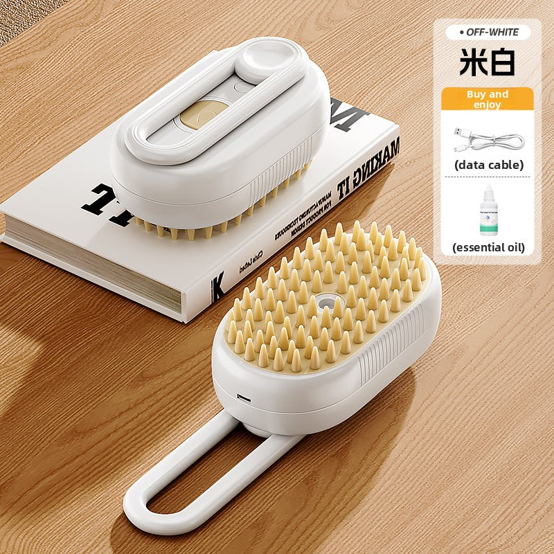 Steam Spray Pet Comb with Deodorising Function for Dogs and Cats