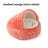 Gradient grey semi-enclosed shell cat bed in short velvet, photo 25