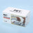 Foldable dog water bottle with silicone bowl in Light Grey Gift Box, material detail