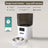 Automatic Cat Feeder with WiFi App Control, Timed Feeding and Optional Camera