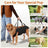 Reflective dog harness with lift handle for older dogs, view 2