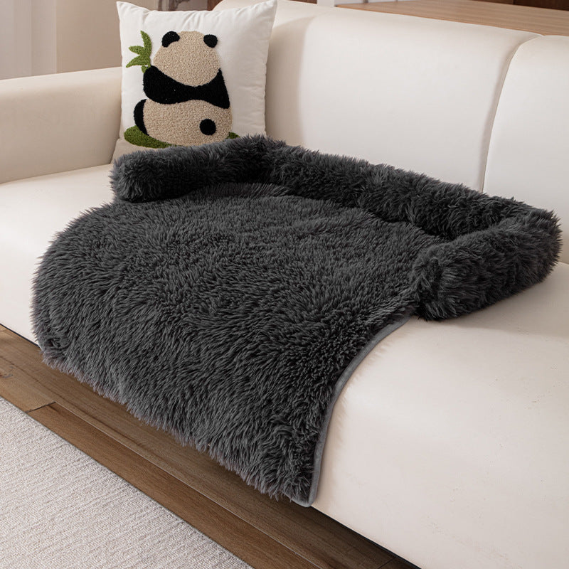 Thick square pet sofa cushion bed for dogs and cats, photo 23 of 23