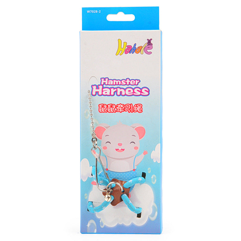 Round rope harness and lead for cats, ideal for everyday use