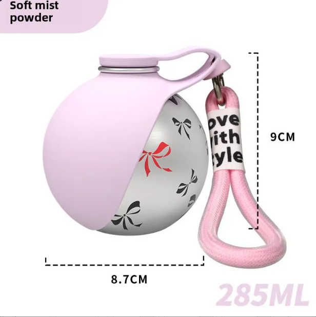 Portable Foldable Pet Travel Water Bottle in Food-Grade Plastic or 304 Stainless Steel