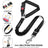 Shock-absorbing bungee lead for large dogs, close-up detail view