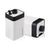 Quiet aquarium air pump kit with tubing and air stones, view 2