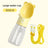 2-in-1 Portable Pet Water Bottle and Food Container, Leak-Proof