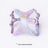 Colourful cat harness and lead set in purple and cloud blue