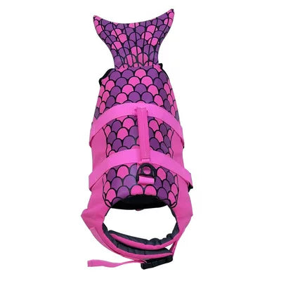 Shark and mermaid dog life jacket, available in 3 styles, image 9