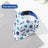 Printed dog bandana scarf, available in 6 colours, sizes Small to Large, image 6