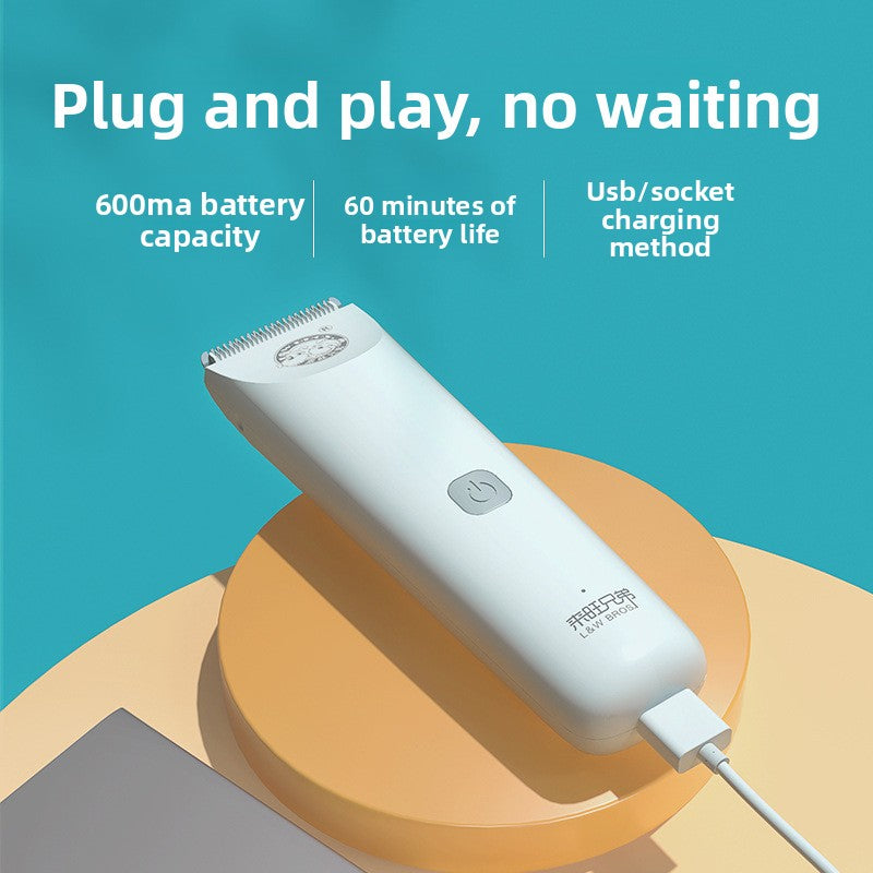 Cordless Rechargeable Dog Hair Clipper, Lightweight 257g