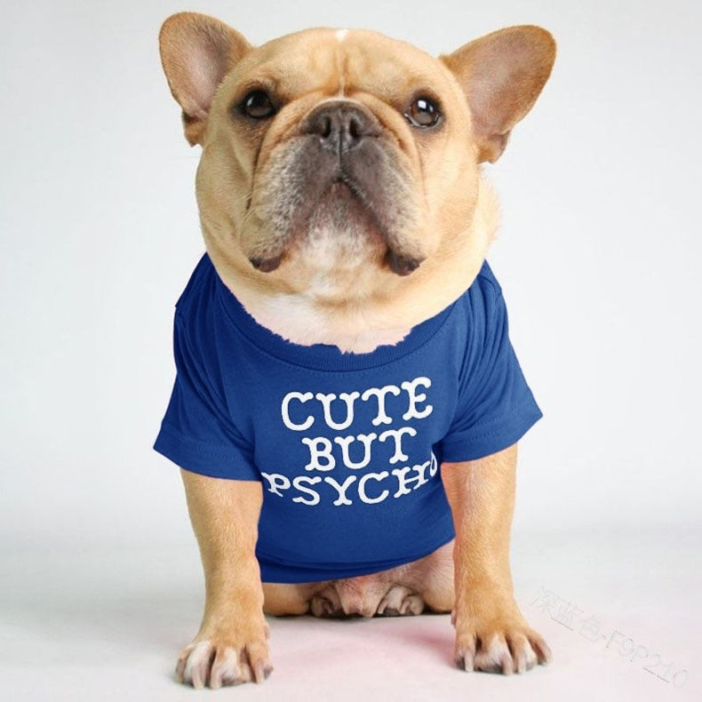 Round neck printed t shirt for small dogs and cats, image 52