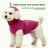 Dog calming hooded vest in olive green - view 2
