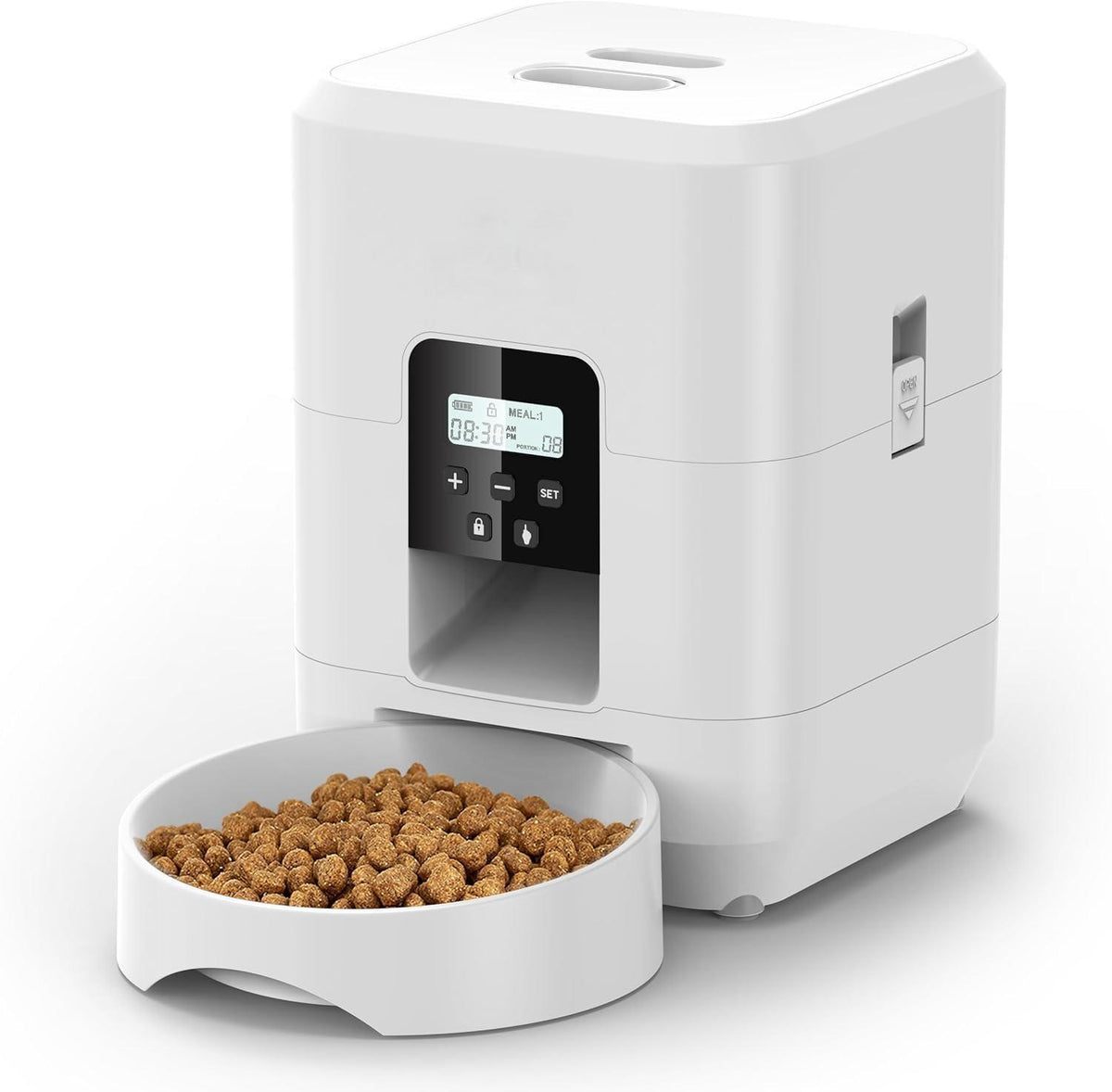 Smart WiFi Automatic Pet Feeder with Camera, 2L Capacity for Cats and Dogs
