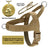 Reflective tactical nylon dog harness, ideal for everyday use