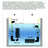 Double sponge air driven aquarium filter for small tanks, view 4