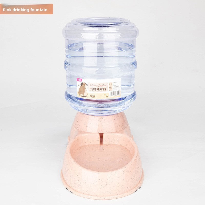 Gravity Pet Food Feeder and Water Dispenser for Cats and Dogs, Non-Electric, Four Colours