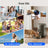 Smart Pet Feeder 2L with Timer, Portion Control and WiFi Control for Cats and Dogs