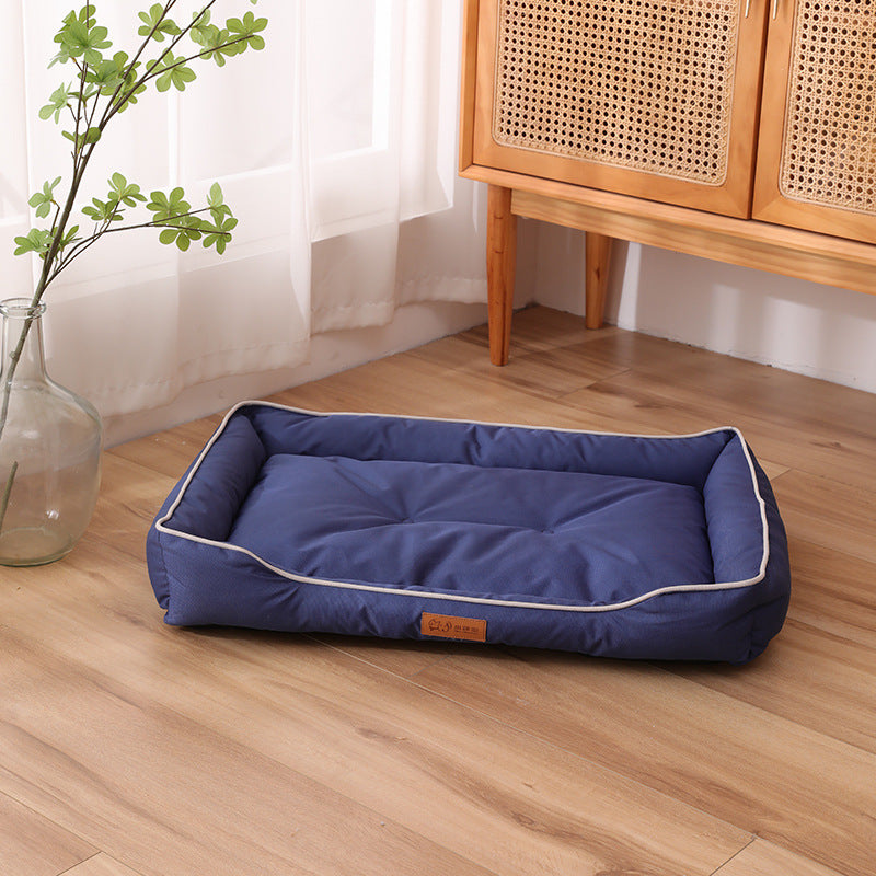 Tear-resistant Oxford dog bed with removable cover, additional product photo