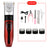 Cordless Dog Hair Clippers with Guide Combs, Low Noise Trimmer Kit