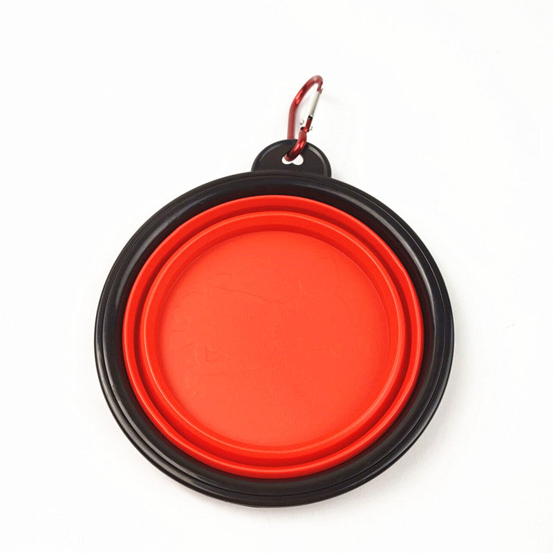 Silicone dog bowl in 350ml and 1000ml sizes
