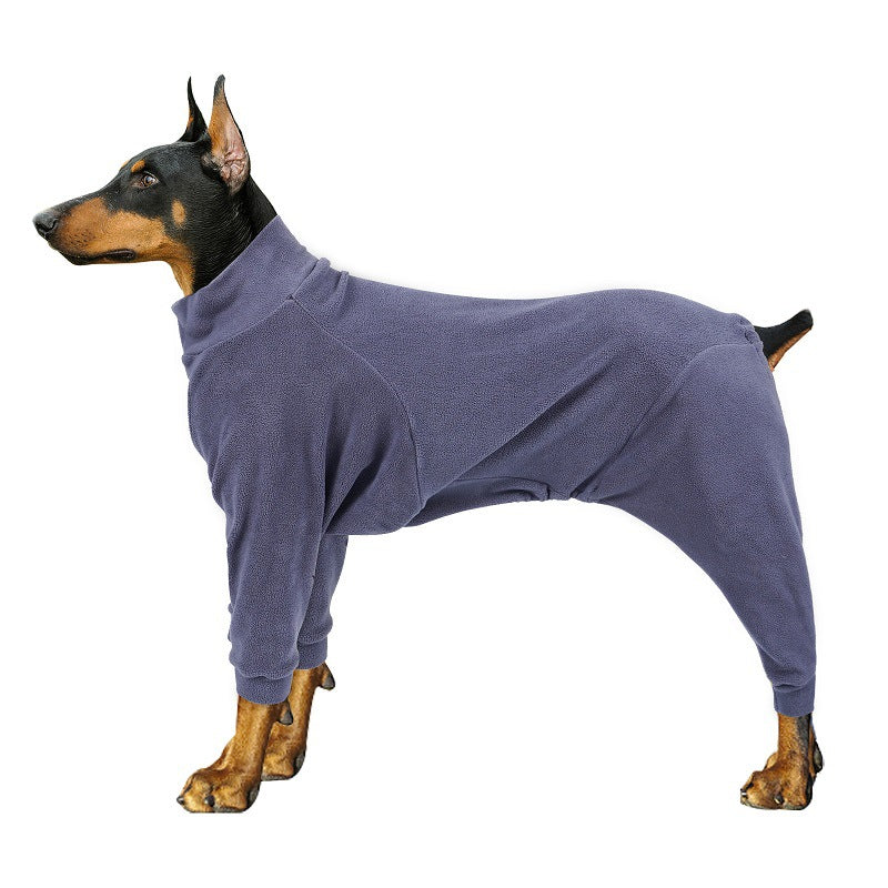 Fleece lined four leg dog hoodie, available in 2 colours, image 16