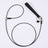 Steel wire core dog slip lead, available from Pet Royale UK
