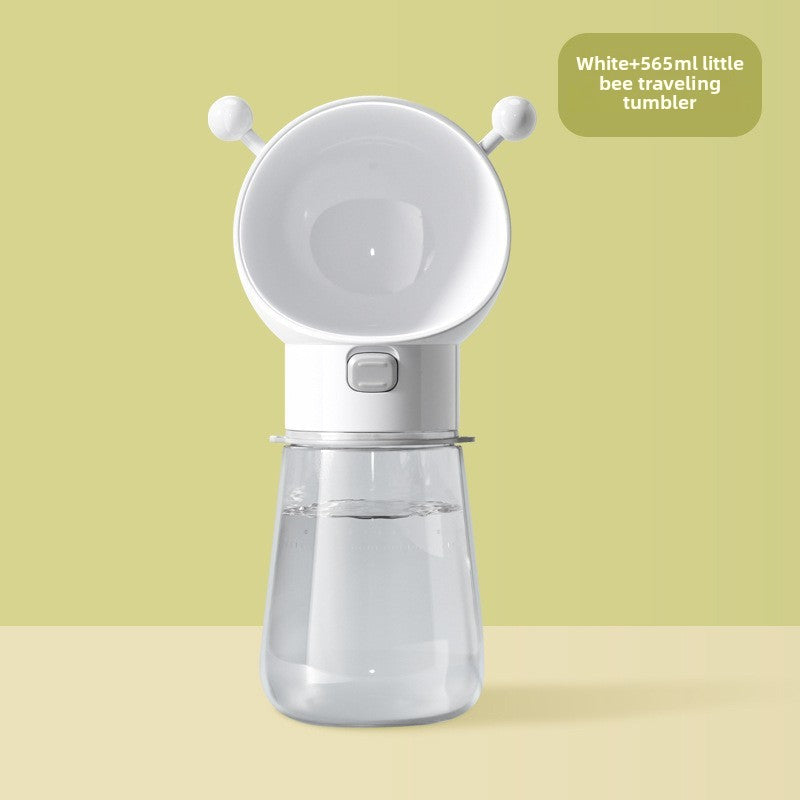 Portable Pet Water Bottle with Feeder