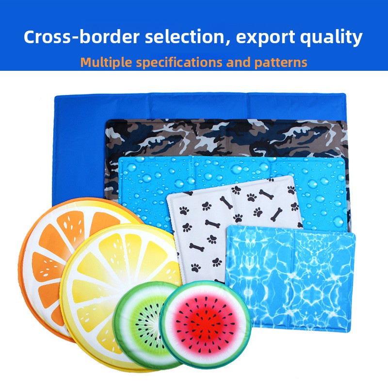 Gel pet cooling mat with sponge layer, detail photo 4