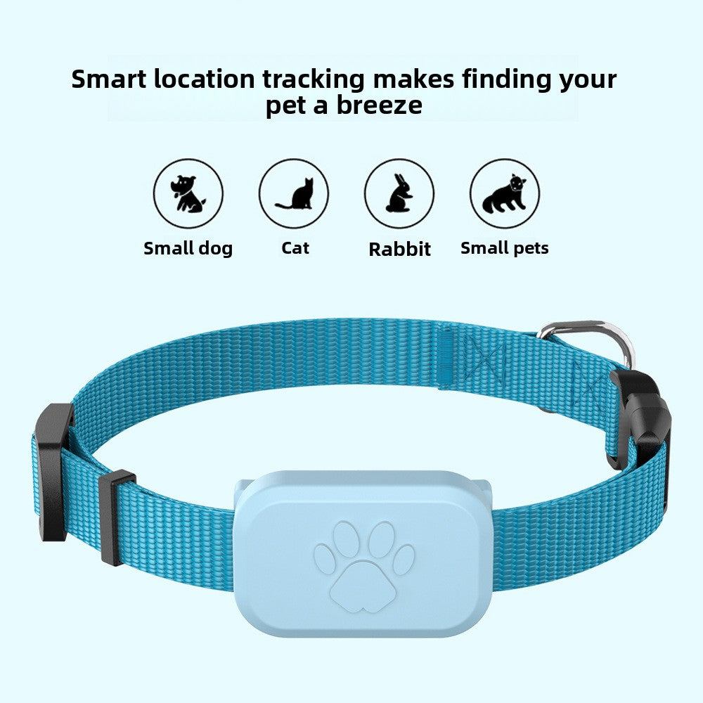 Mini Bluetooth Pet Tracker with Alarm, Anti-Lost Collar Locator
