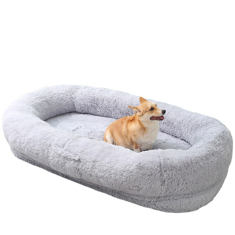Extra Large Plush Pet Bed and Sofa Mat, Removable Washable