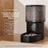 Automatic Pet Feeder with WiFi App and Timer Control, 4L Capacity with Optional Steel Bowl
