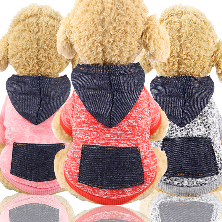 Pet sweatshirt with pocket for dogs and cats, available in 15 colours, image 2