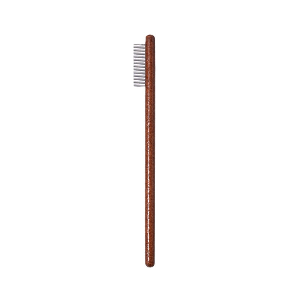 Mini Wooden Pet Comb and Grooming Scissors for Dogs and Cats