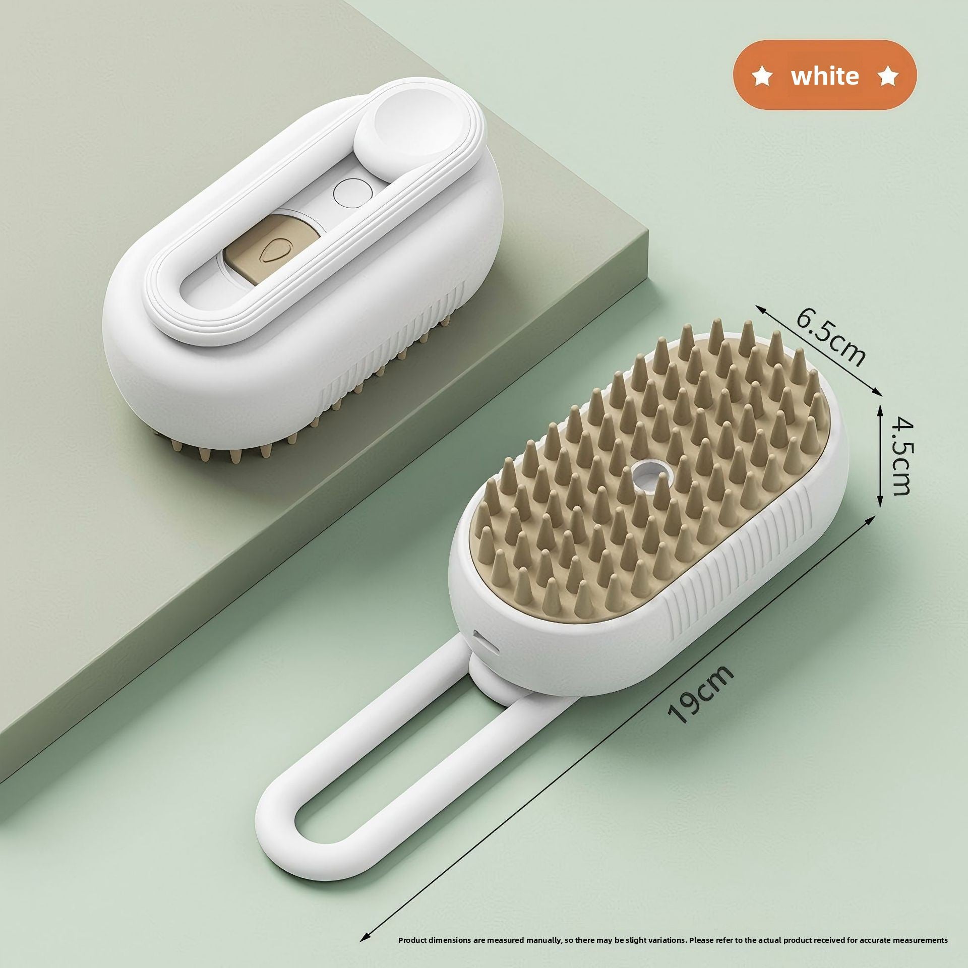 One-Click Steam Spray Grooming Comb for Cats and Dogs