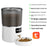 Automatic 4L Cat Feeder with App Control and Timed Portion Dispensing