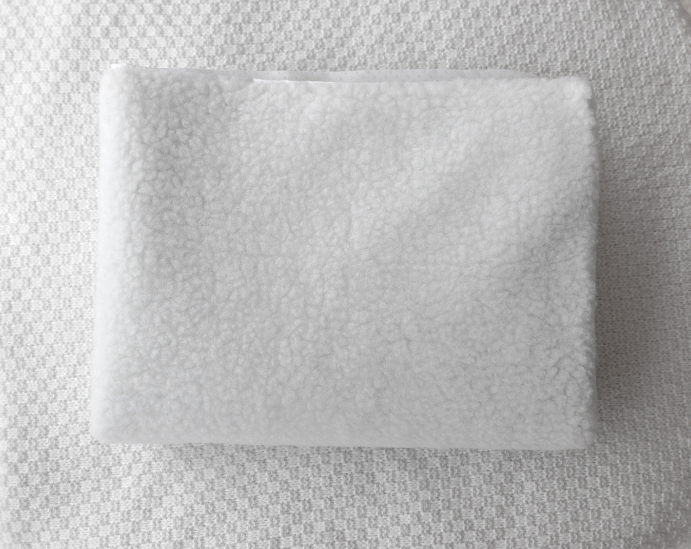 Yellow lamb fleece self-warming pet mat for cats and dogs, photo 7
