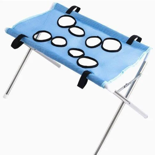 Foldable stainless steel pet grooming and washing table, photo 3 of 6