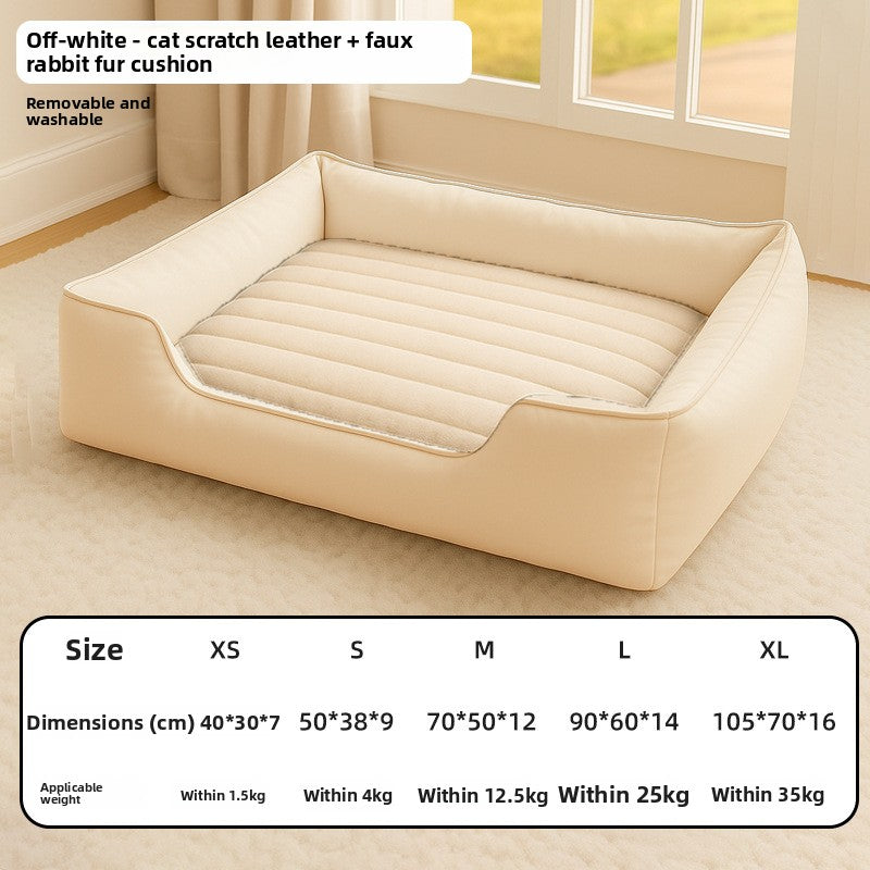 Waterproof Oxford dog crate mat with soft velvet top, photo 60 of 68