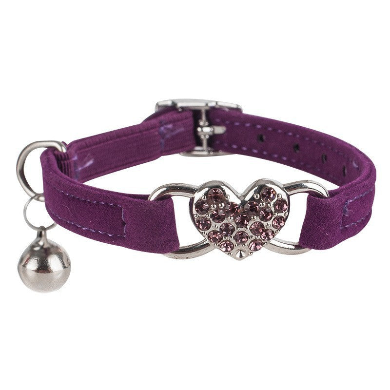 Elastic collar for cats and small dogs in 14 colour options