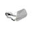 Black breathable nylon mesh dog muzzle with adjustable strap, product image 5