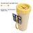Deep Dog Paw Cleaner Cup with Soft Bristles, Towel Option
